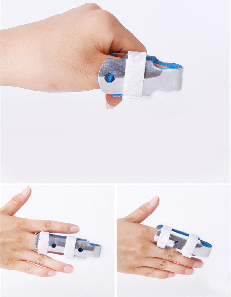 Finger Fixing Splint Aluminum Alloy Finger Splint Finger Guard Finger Bending Protective Cover