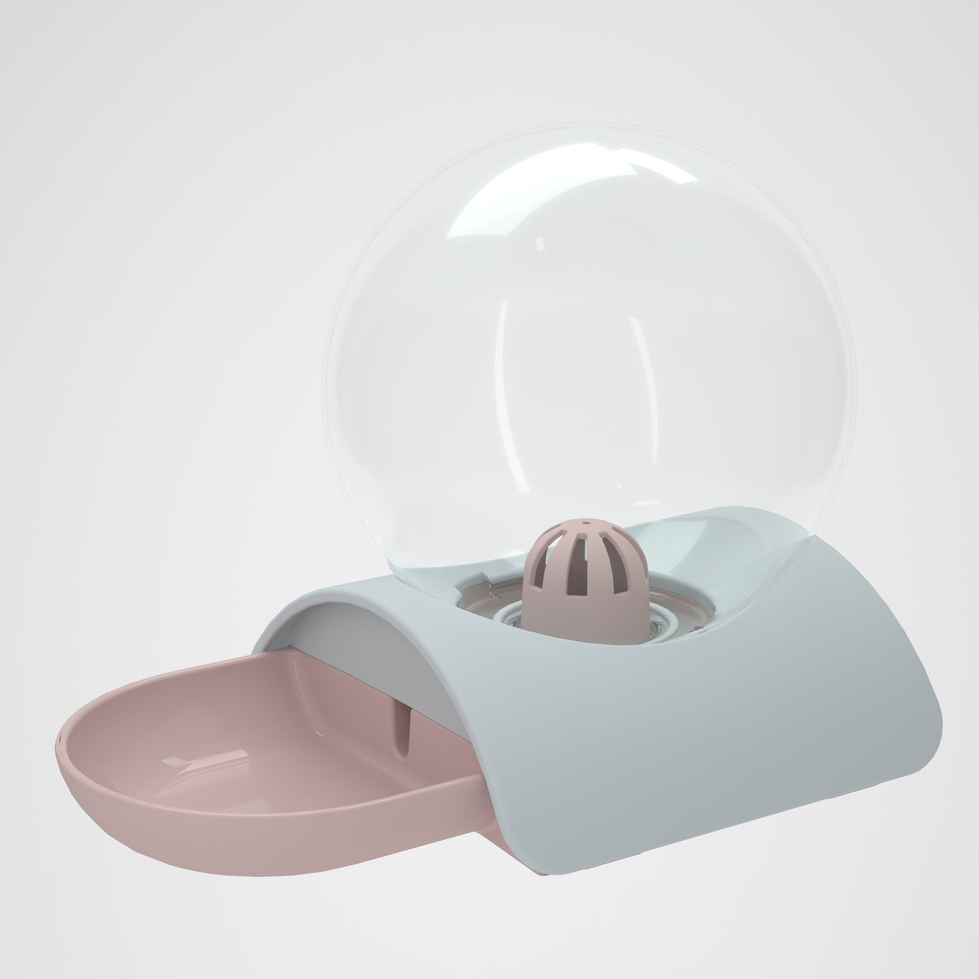 Pet Water Dispenser 2.8L Automatic Gravity Cat Water Dispenser For Cats  Dogs & Rabbit  Detachable Cat Dog Water Dish Feeder With Spherical Waterer Bubble