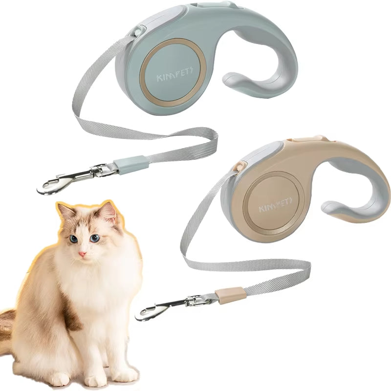 Pet Dog Teddy Automatic Telescopic Leash, Cat And Dog Leash, 3m Outdoor Dog Walking Leash