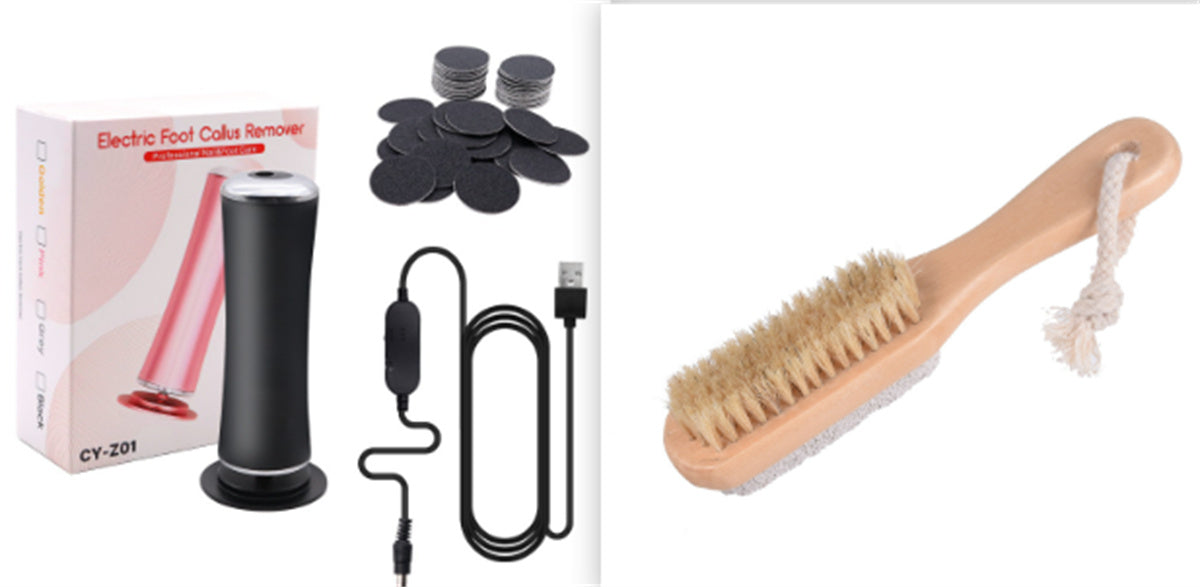 Electric Foot Callus Remover Foot Care File Heels Dead Skin Pedicure Tool Electronic Foot Grinder And Replacement Sandpaper