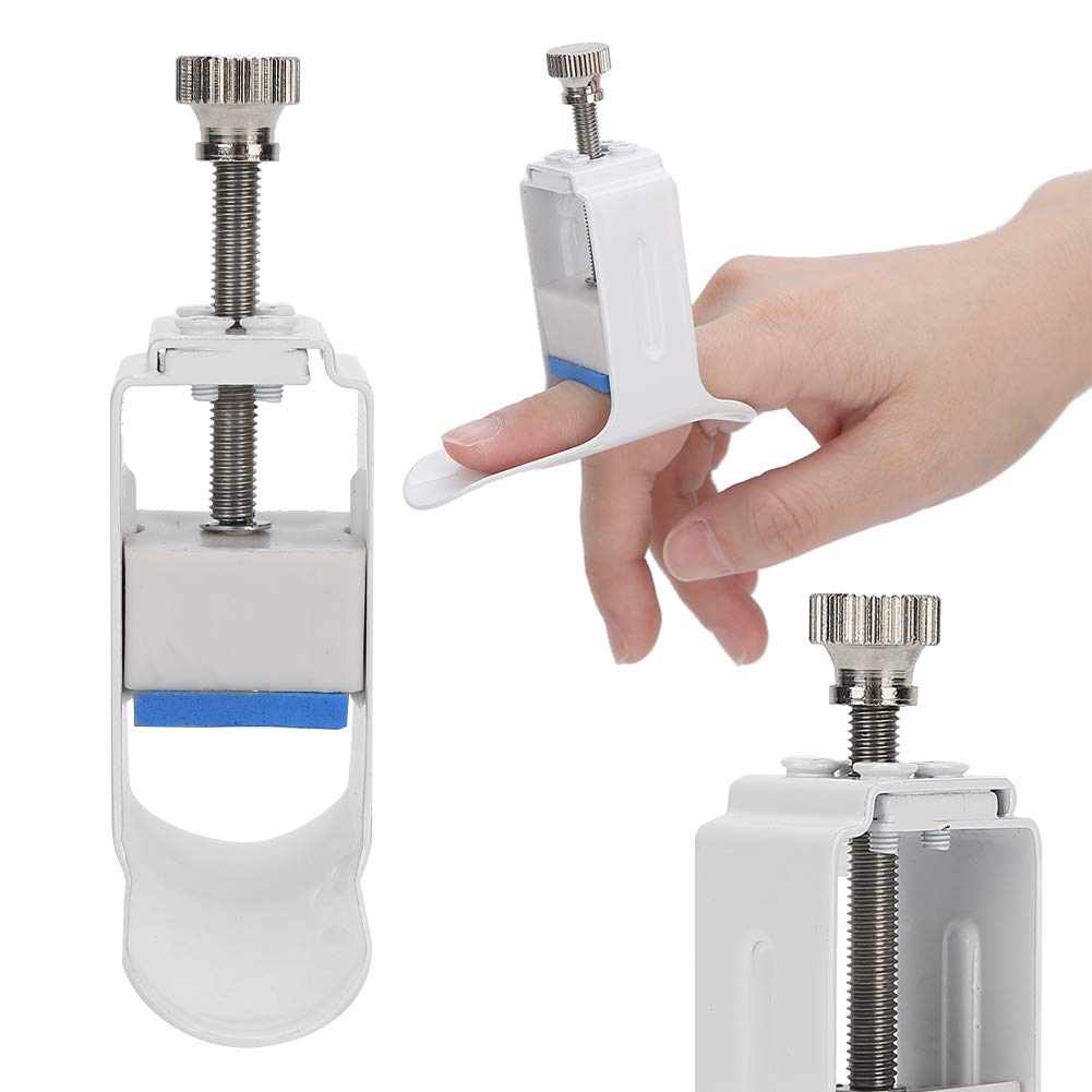 Finger Straightener White Finger Fixed Splint Support Finger Rehabilitation Machine White Trigger Finger Splint For Fingers Average Size
