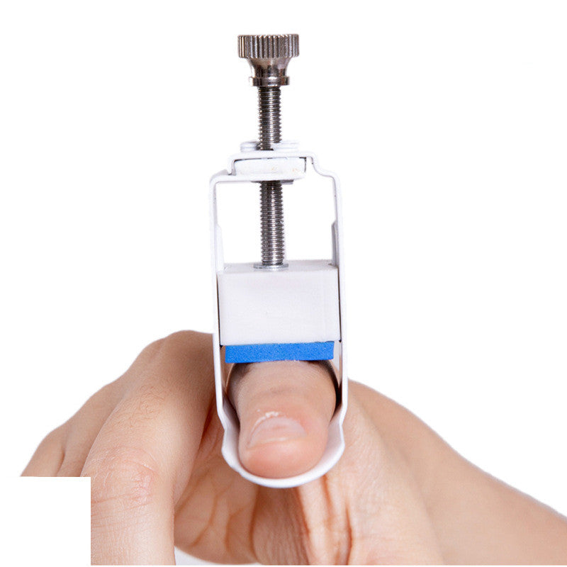 Finger Straightener White Finger Fixed Splint Support Finger Rehabilitation Machine White Trigger Finger Splint For Fingers Average Size