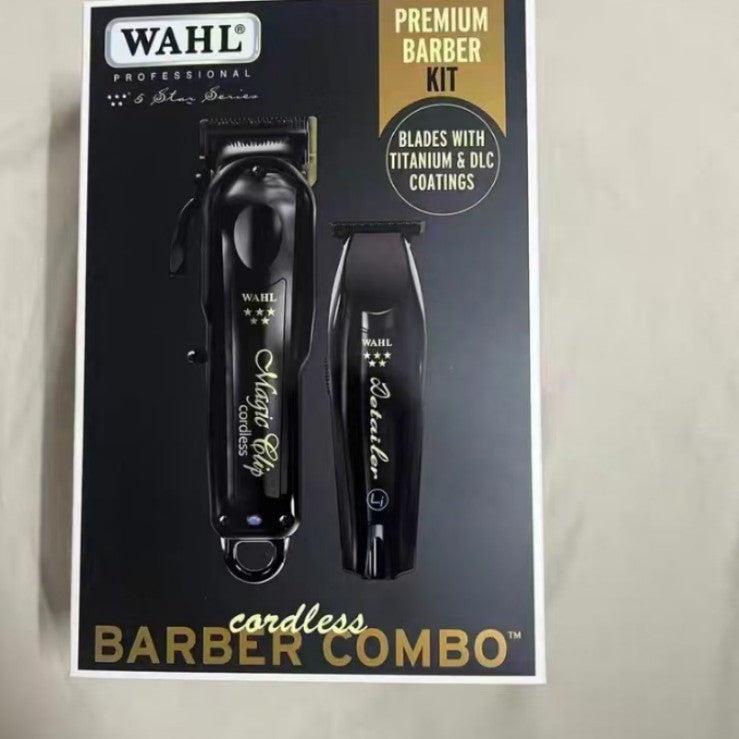 Cordless Barber Combination Black Magic Clamp And Detail Trimmer