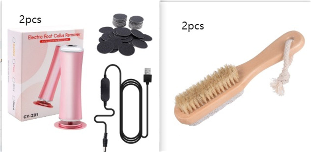 Electric Foot Callus Remover Foot Care File Heels Dead Skin Pedicure Tool Electronic Foot Grinder And Replacement Sandpaper