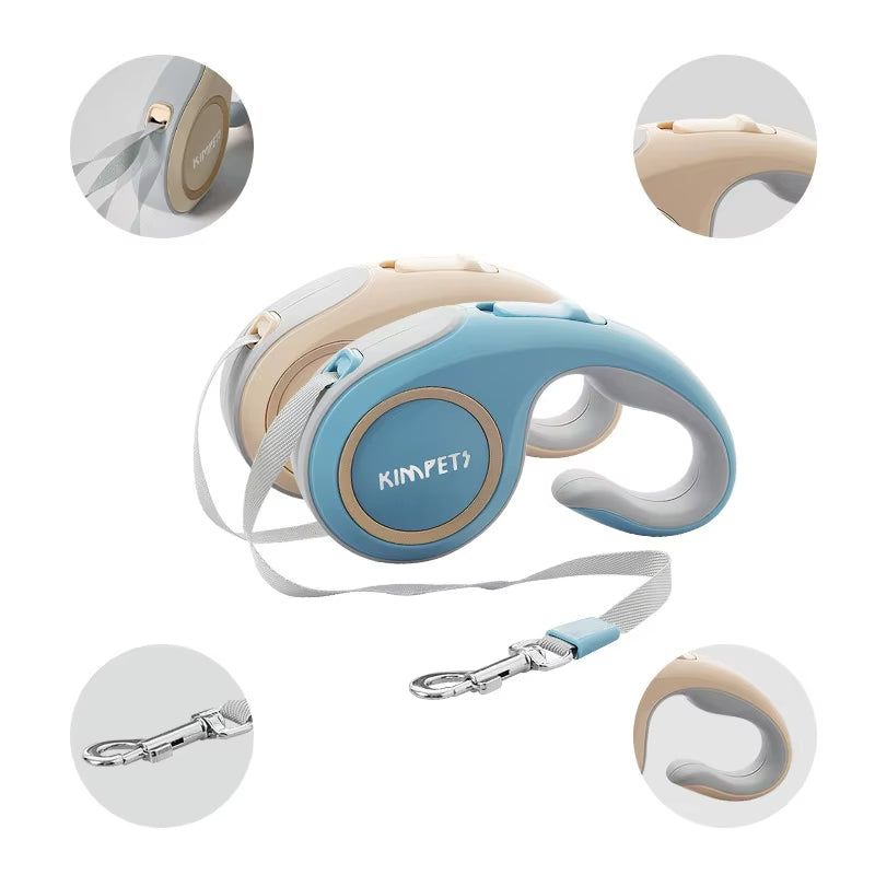 Pet Dog Teddy Automatic Telescopic Leash, Cat And Dog Leash, 3m Outdoor Dog Walking Leash