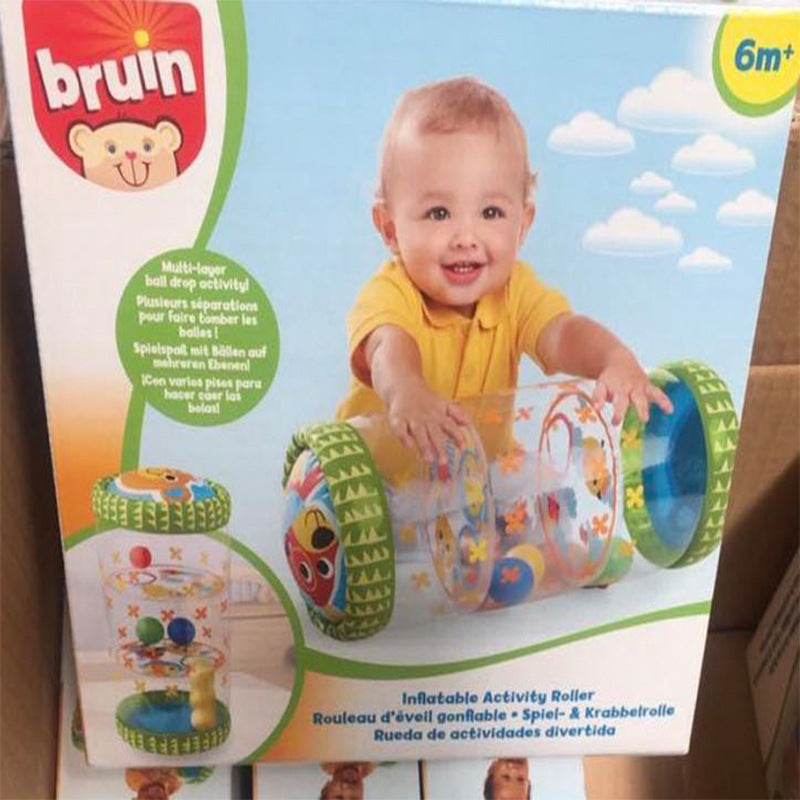 Practice Inflatable Baby Crawling Roller Walker