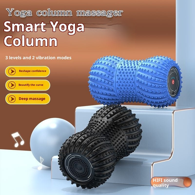 Electric Peanut Yoga Ball Roller Foam Roller Massage Instrument Rolling Shaft