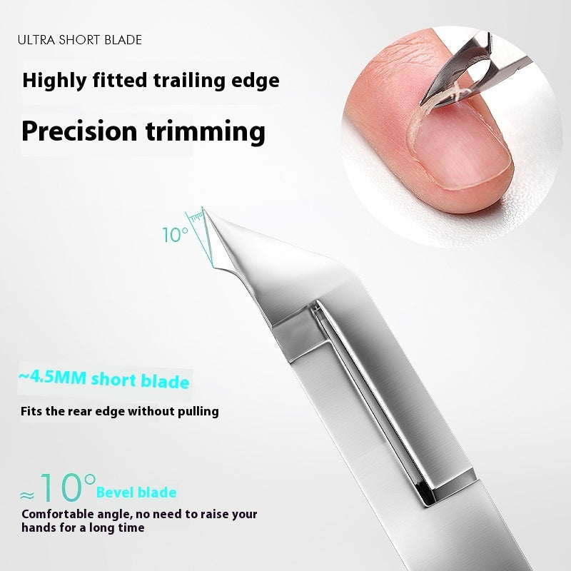 Cuticle Nipper Manicure Steel Push Nail Beauty Tool Set