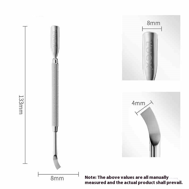 Cuticle Nipper Manicure Steel Push Nail Beauty Tool Set