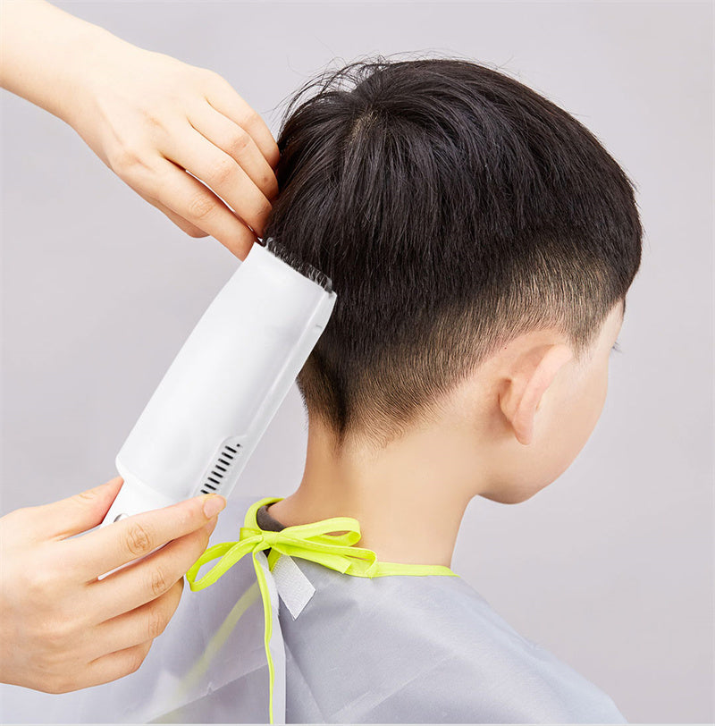 Baby Electric Vacuum Hair Trimmer Clipper USB Rechargeable Ceramic Cutter IPX7 Waterproof Baby Low Noise Hair Trimmer