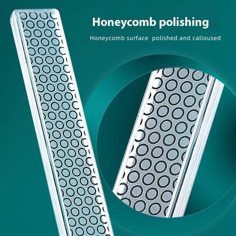 Nano Glass Honeycomb Nail File Polishing