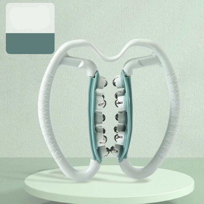 Handheld Five-wheel Leg Massager Ring Roller