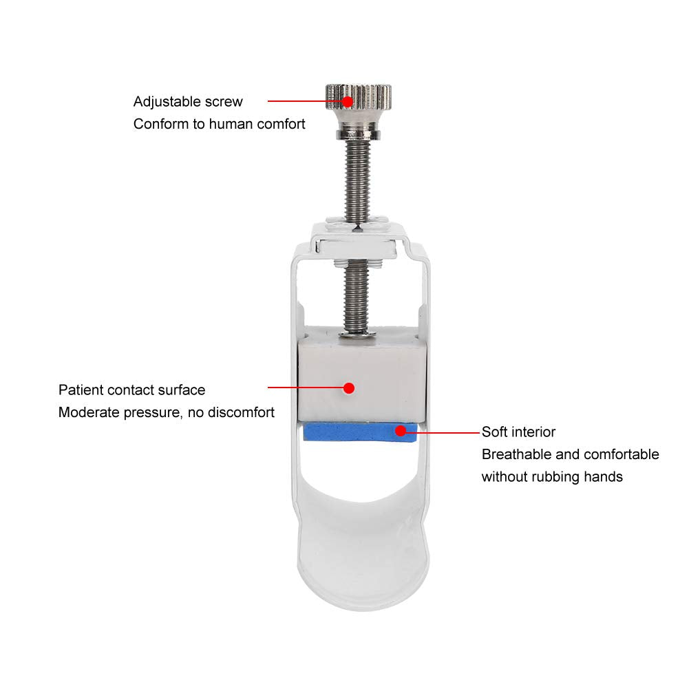 Finger Straightener White Finger Fixed Splint Support Finger Rehabilitation Machine White Trigger Finger Splint For Fingers Average Size