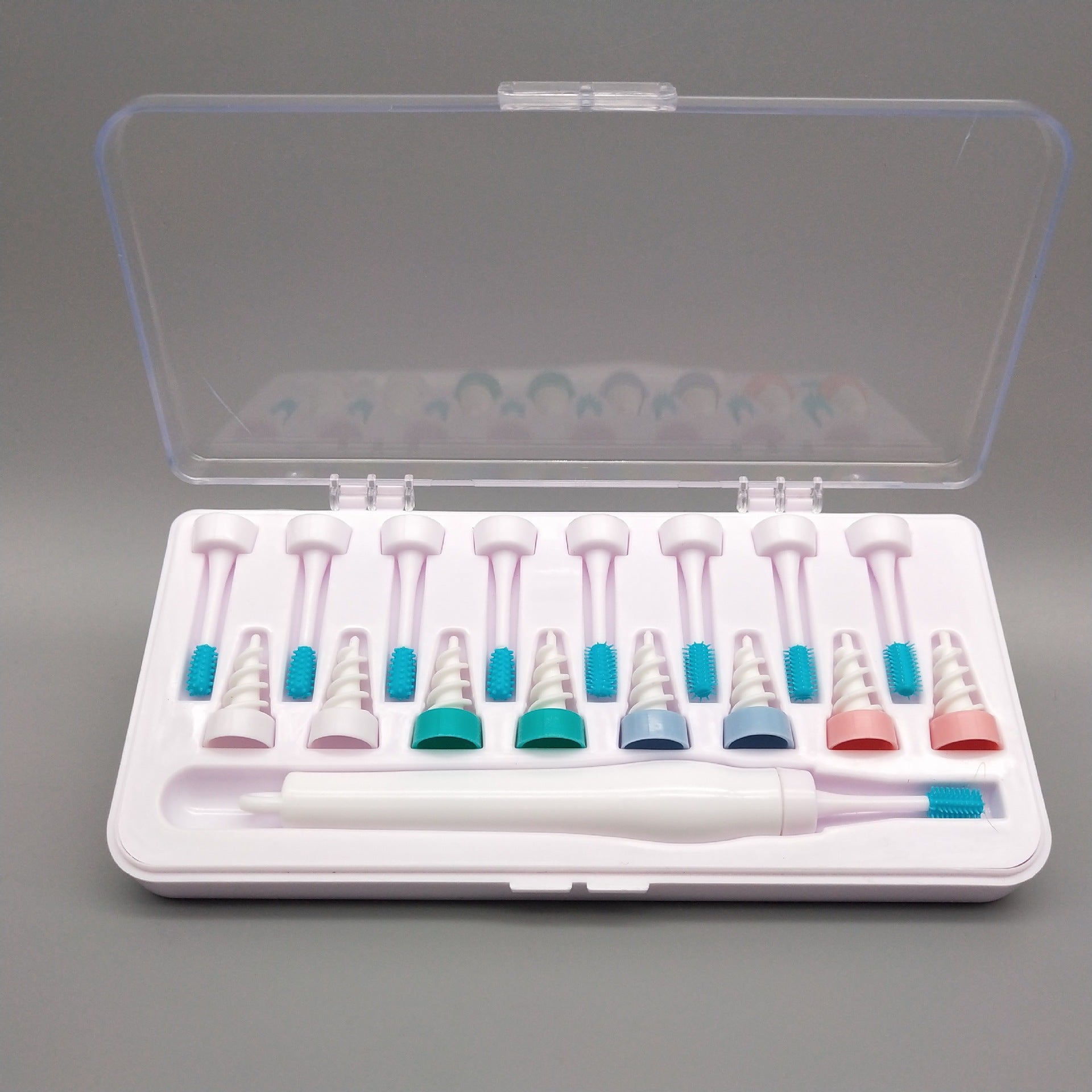 Ear Wax Removal Tool Soft Silicone Spiral Ear Cleaning 16 Replacement Heads Removal Ears Cleaner Plugs Spirals Care