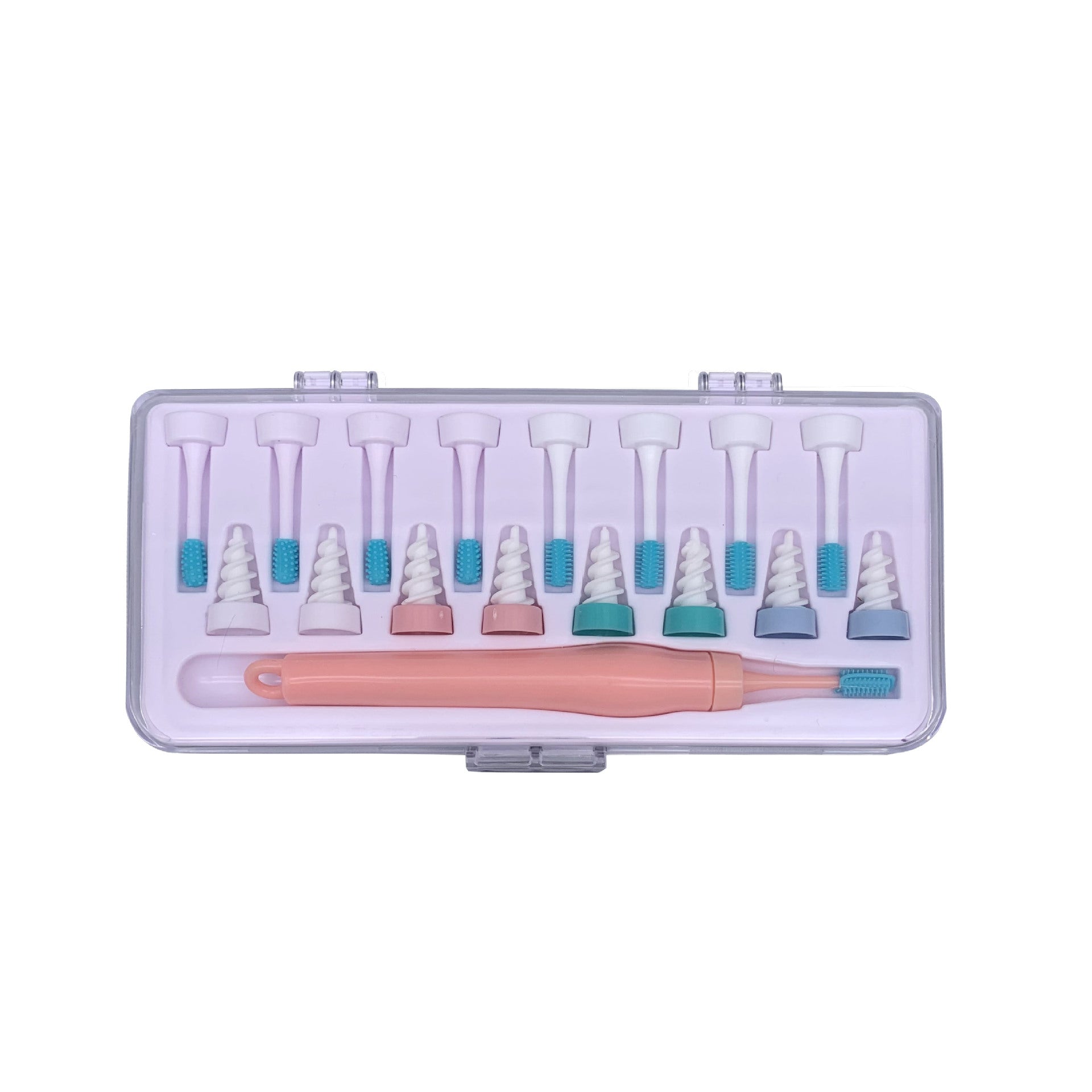 Ear Wax Removal Tool Soft Silicone Spiral Ear Cleaning 16 Replacement Heads Removal Ears Cleaner Plugs Spirals Care