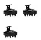 Silicone shampoo brush massager