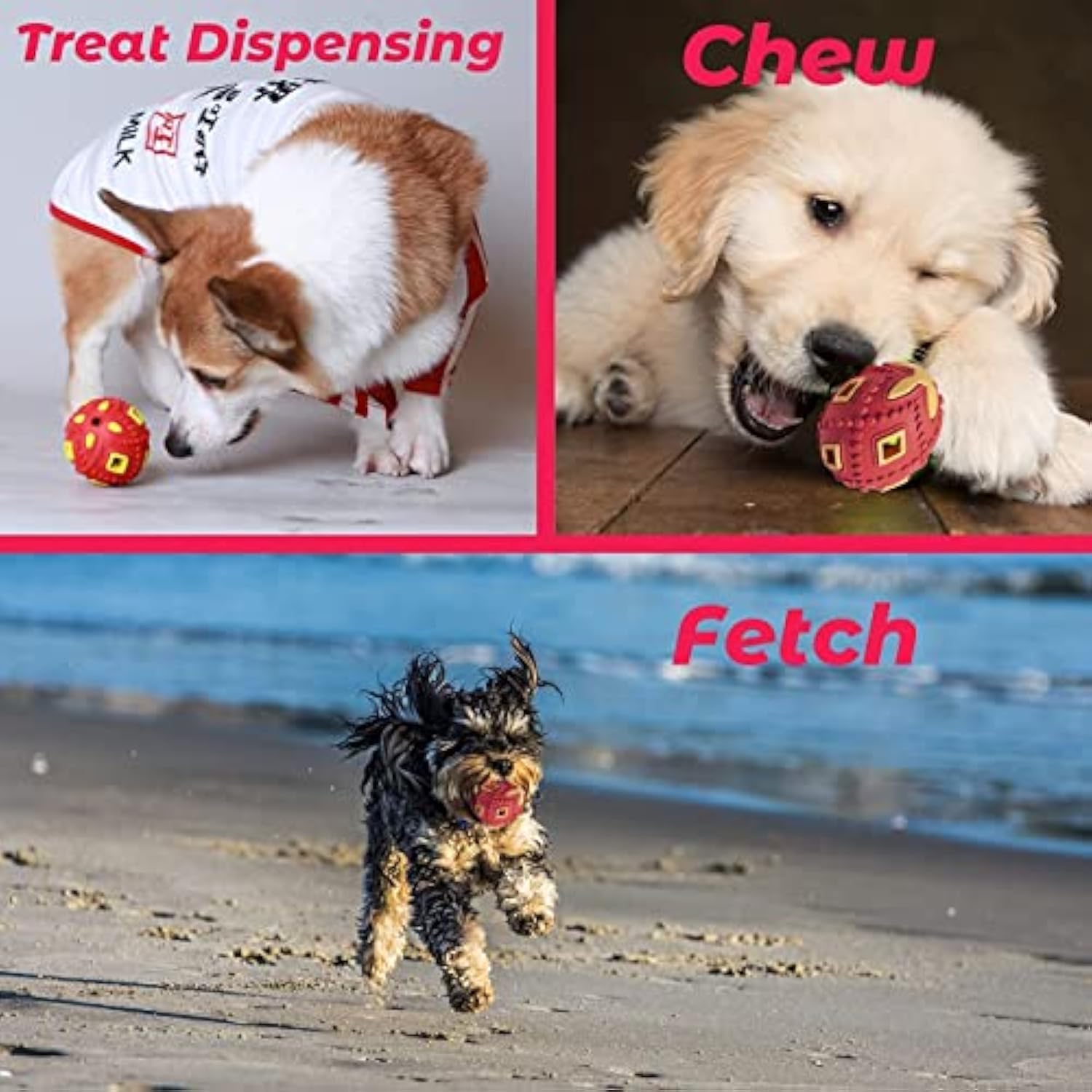 Puppy Toy Puppy Teething Chew Toy Treat Dispensing For Small Dog