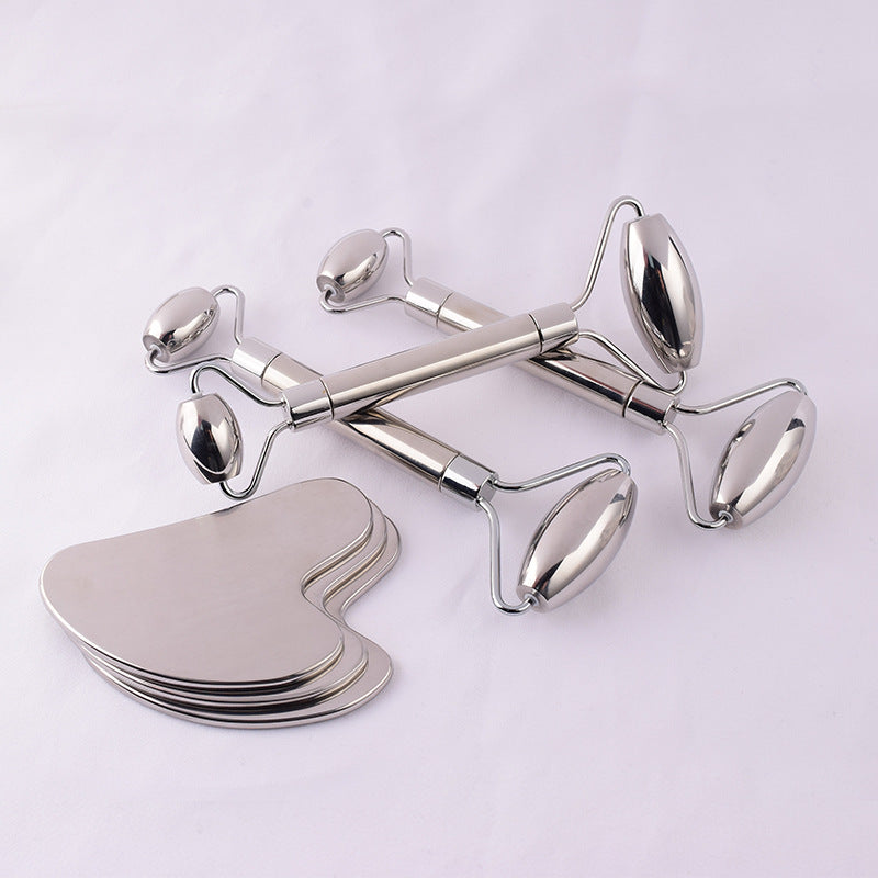 304 Stainless Steel Roller Massager For Face