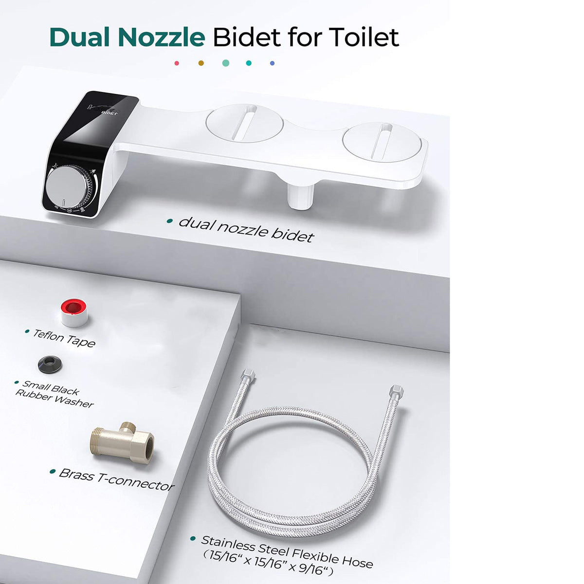 Manual Adjustment Non-electric Bidet Cleaner