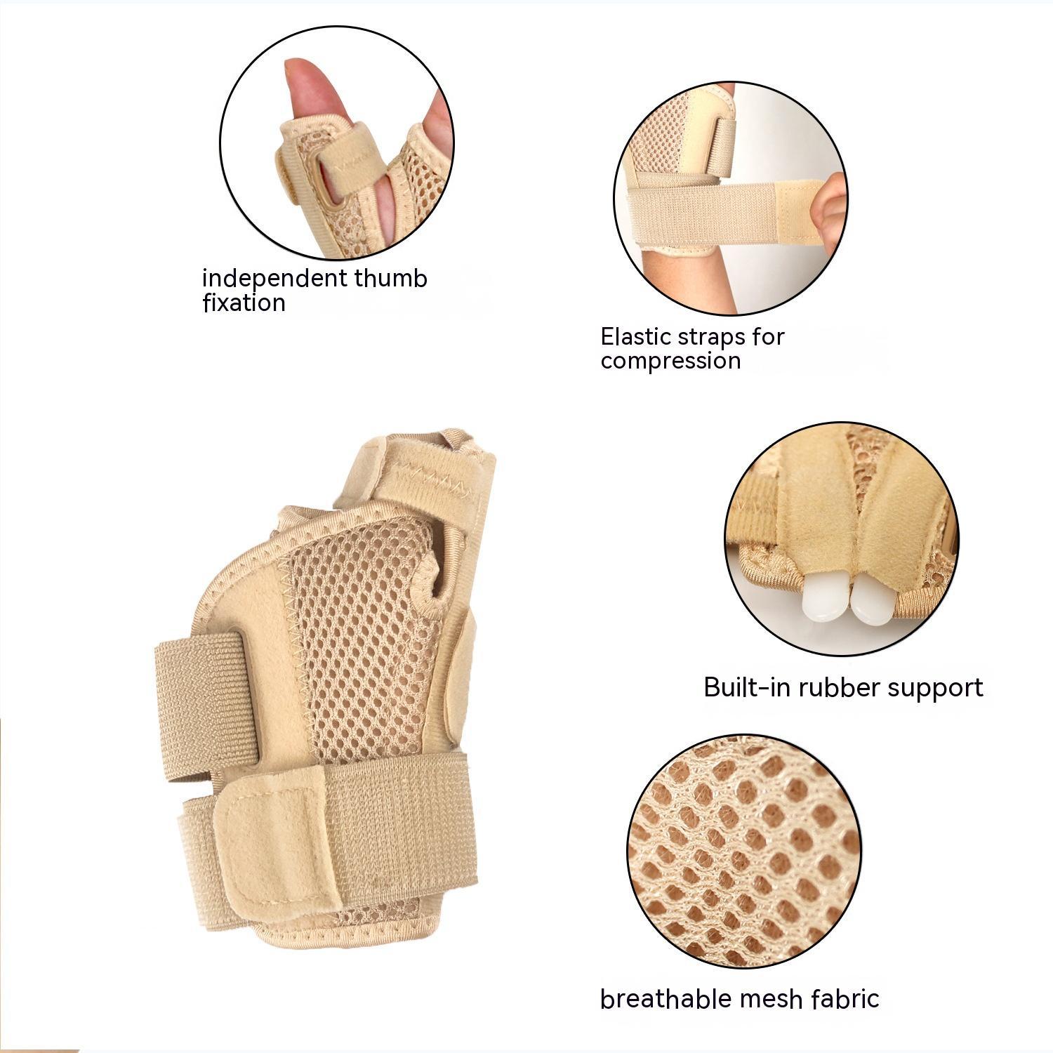 Thumb Sprain Finger Sheath Wrist Protector Breathable