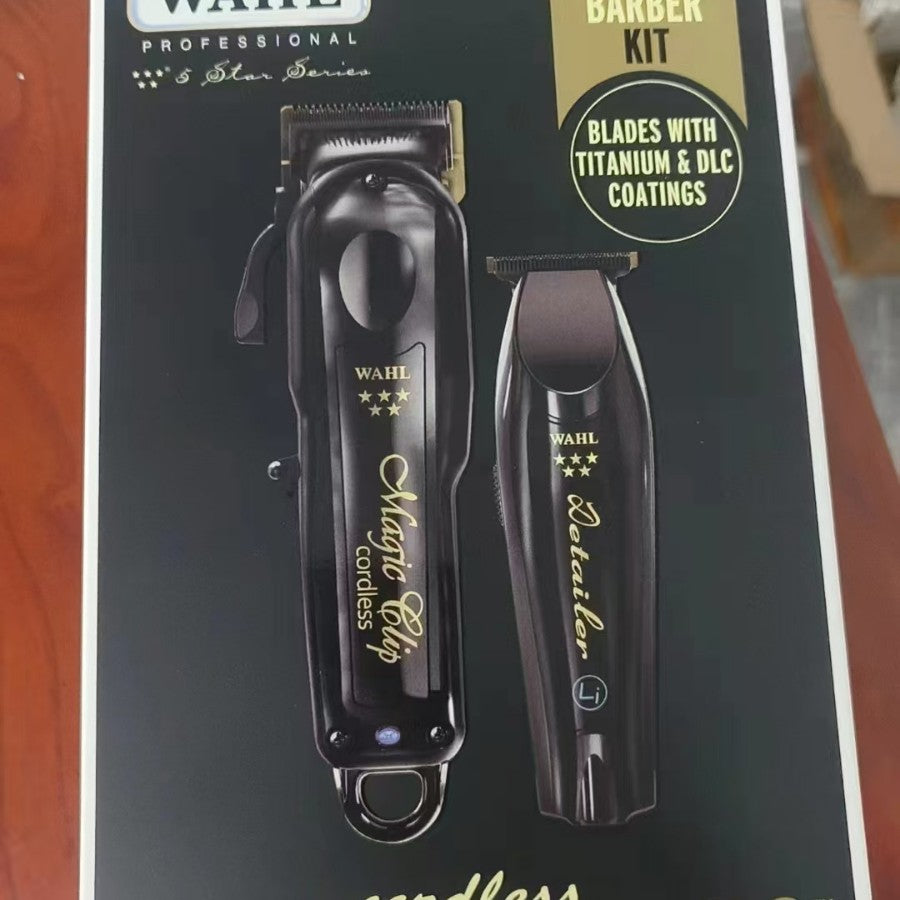 Cordless Barber Combination Black Magic Clamp And Detail Trimmer