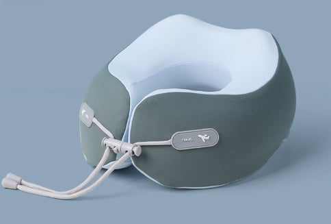 Memory Foam U-shaped Pillow Travel Neck Pillow Storage