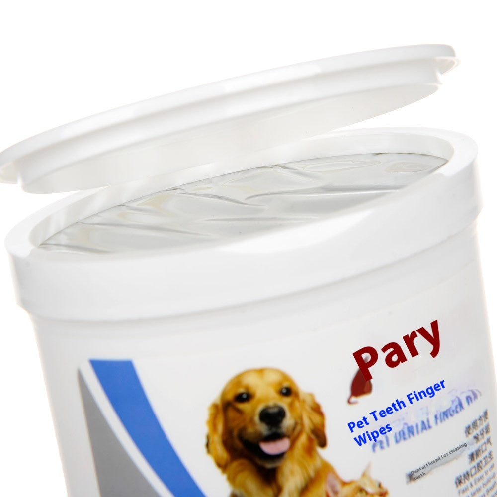 Oral And Dental Cleaning Wipes For Pet Cats And Dogs