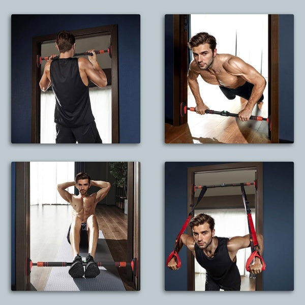 Pull Up Bar Doorway Exercise Bar Training Fitness Strength Bar Home Workout