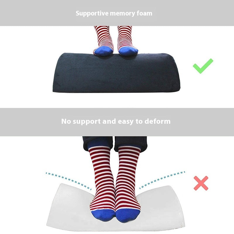 Home Office Removable And Washable Foot Rest Pad Memory Foam
