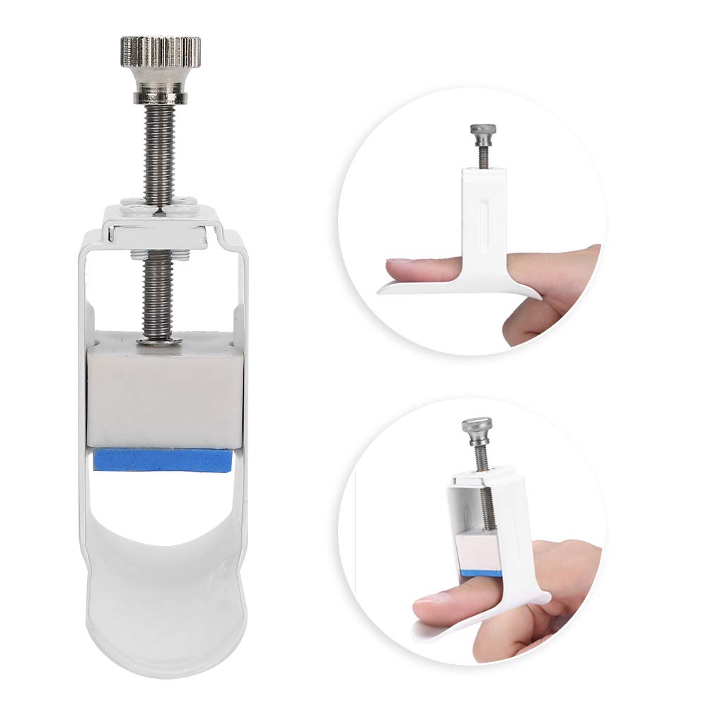 Finger Straightener White Finger Fixed Splint Support Finger Rehabilitation Machine White Trigger Finger Splint For Fingers Average Size